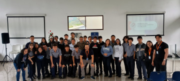 Science outreach at COVAO High School. Cartago, Costa Rica.